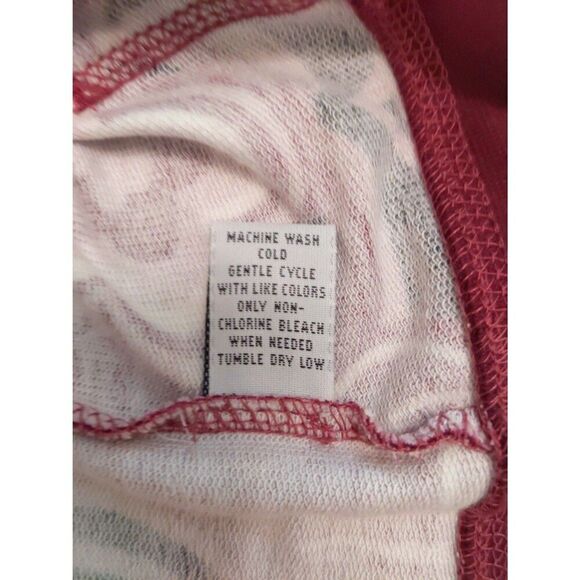 STYLE CO SPORT Hoodie Flower Print Cotton Spandex L - Picture 8 of 8